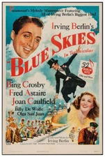 Blue Skies 1946 - Fred Astaire - US - Classic Movie Poster