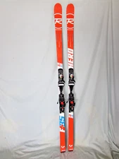 Rossignol HERO GS FIS F-35 race racing skis 195cm with LOOK SPX 12 ski bindings~
