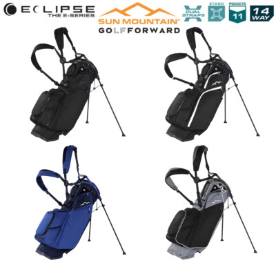 Sun Mountain Eclipse 3.5 Tragetasche - 14-fach Golf Standtasche - Farboptionen