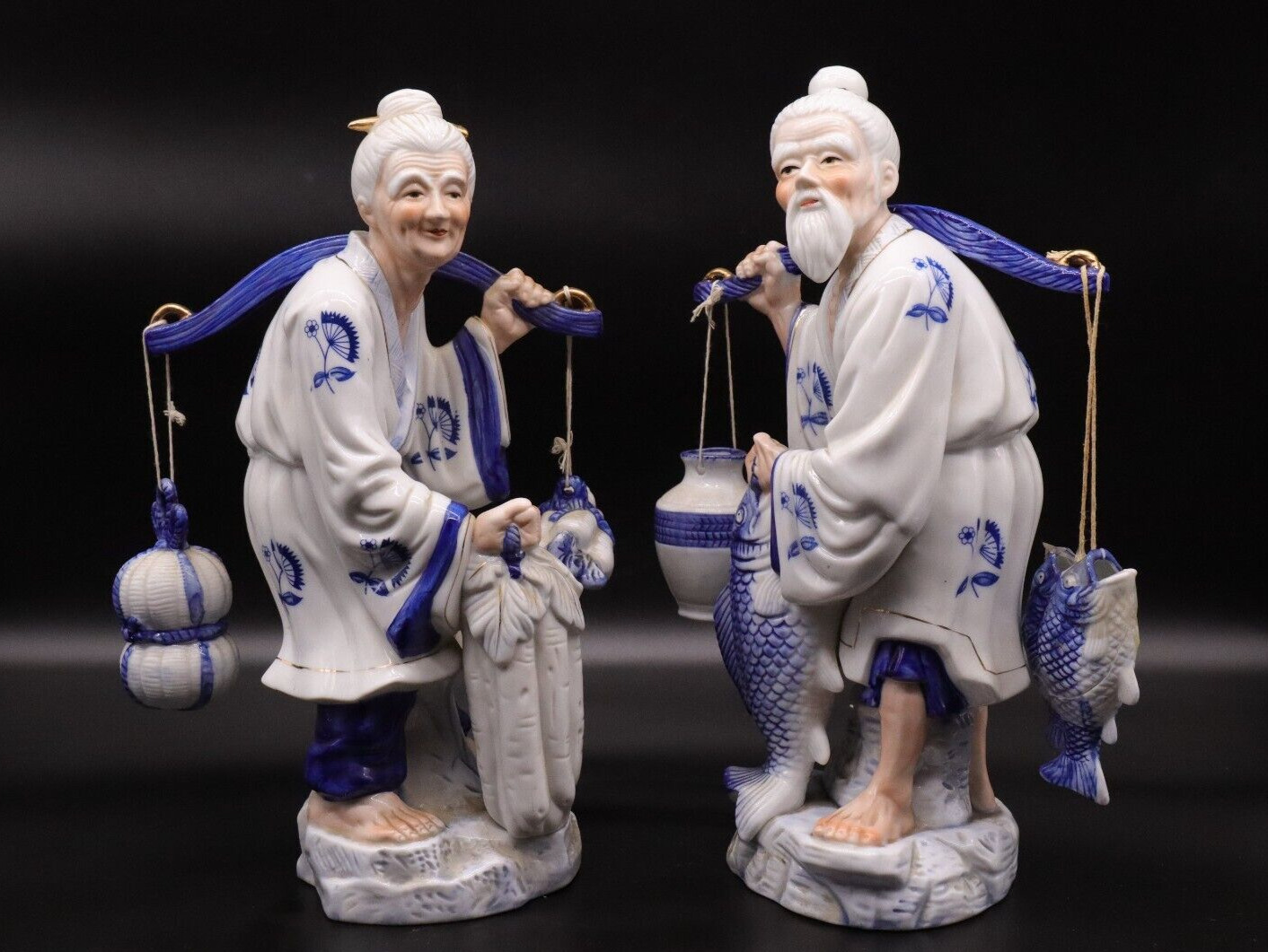 Chinese Oriental Porcelain Qing Style Dressing Abacas Lady Figure ws3127S Chinese Oriental Porcelain Qing Style Dressing Abacas Lady Figure ws3127S