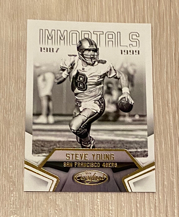 2016 Certified Immortals /999 Steve Young #107 SP HOF - FREE SHIPPING $25+