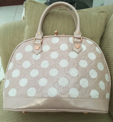 NEW LOUNGEFLY DISNEY MINNIE MOUSE LARGE DOMED SATCHEL  display picture 3