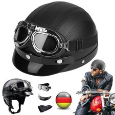 Motorrad Helme Halbschalenhelm Rollerhelm mit...