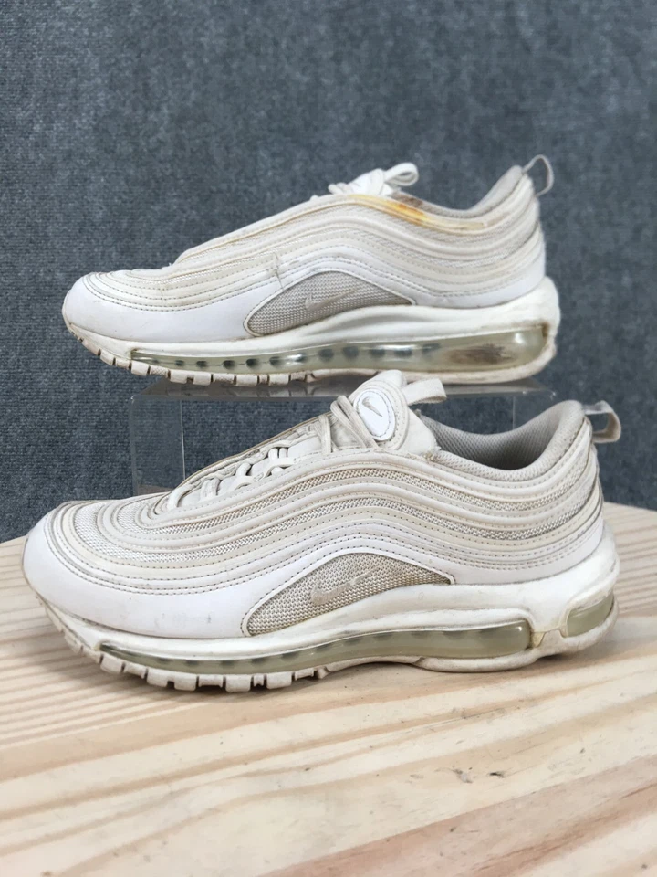 Nike Shoes Womens 9 Air Max 97 Sneakers White Lace Up Low Top Casual DH8016-100 - Image 2 of 4