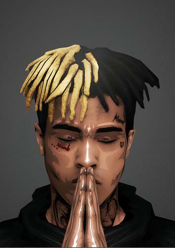 XXXTENTACION CC4 POSTER ART PRINT - A4 A3 A2 A1 A0 SIZES | eBay UK