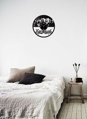 Vinyl Uhr Korpiklaani Vinyl Schallplatte Wanduhr Home Art Dekor Handarbeit 5536 - Bild 2 von 12