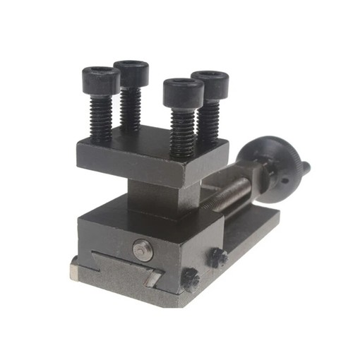 Mini Lathe Machine Tool S/N: 10154 Double Slot Tool Holder Rotatable Angle Tool - Picture 2 of 10