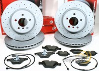 Zimmermann Sport Bremsen Set Ø 324 Mm + 320 Mm Vorne Hinten FüR BMW 5Er E60 E61