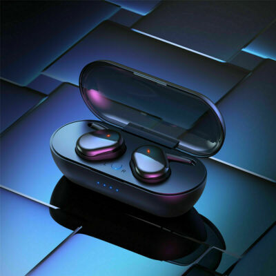 Bluetooth 5.0 Headset Wireless Earphones Mini Earbuds Stereo Dual Headphones Y30