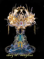 Elf's Crown Puzzle 3D three-dimensional metal assembly model with Lights