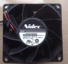 NIDEC V35132-16LRCKF 8038 DC24V 0.45A 8CM 2-Wire Inverter Cooling Fan