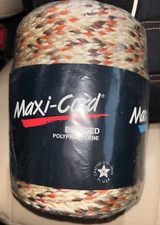 NEW Maxi-Cord 6mm Braided Polypropylene Macrame Cord 100 Yds
