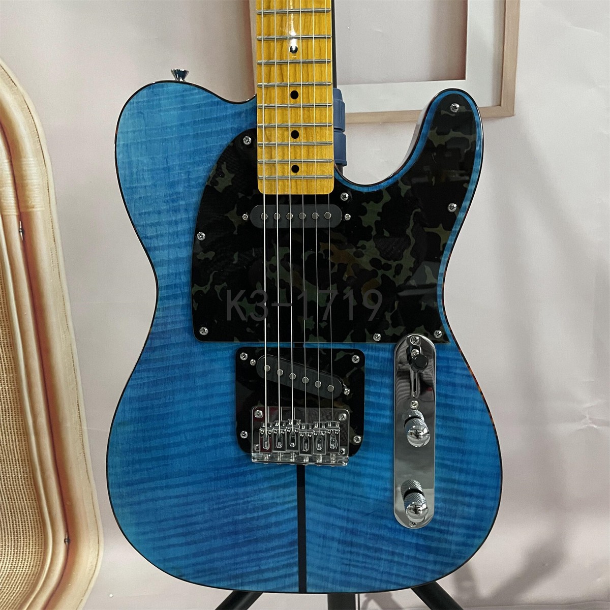 Custom Made Flame maple top TL  テレキャス FENDER CSTM TELE FMT HH AMB – Motor City Guitar