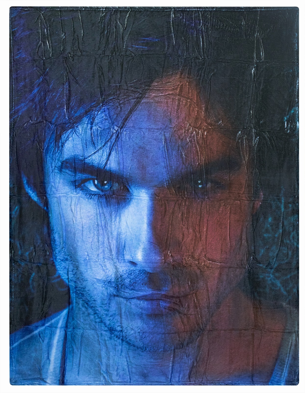 Damon Salvatore Vampire Diaries super soft comfy throw blanket 50