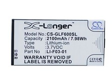 Replacement Battery For Golf Buddy 3.7v 2100mAh / 7.77Wh GPS, Navigator Battery