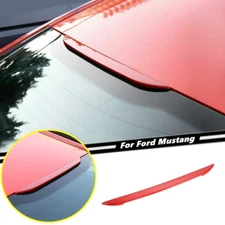 For 2015-2025 Ford Mustang ABS Red Rear High Third Brake Tail Light Cover Trim