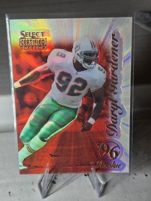 1996 Select Certified Mirror Red Premium #106 Daryl Gardener /20