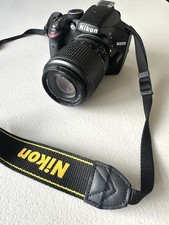 Nikon D3200 24.2MP DSLR Camera w/ AF-S DX 55-200mm f/4-5.6G ED Zoom Lens Batt