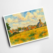 A6 PRINT - New Deer from the South - Vintage Art Style