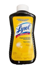 LYSOL Disinfectant Concentrate - Original Scent - 12 Fl oz DISCONTINUED