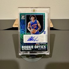 2024-25 Donruss Optic Bobi Klintman RC Rookie Optics Green Scope Auto /25 SP SSP