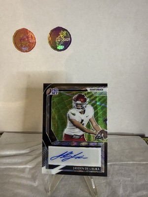 Jayden de Laura 2022 Leaf Pro Set Metal /15 Black Wave Auto Autograph Arizona