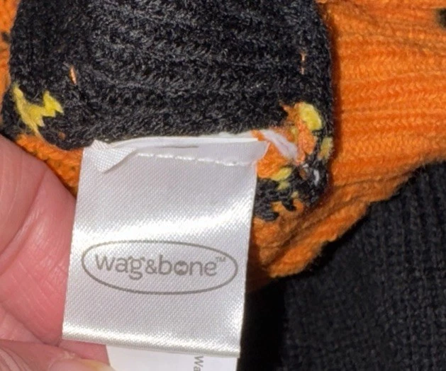 "Suéter calabaza Wagsbone nuevo sin etiquetas para perro de Halloween talla mediana 14"" de longitud" Foto 3 de 4