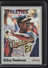2024 Topps Archives Rickey Henderson Oakland Athletics #113