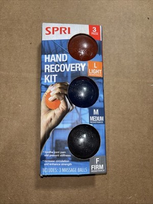 SPRI Hand Recovery Kit , Smoothe Joint Pain , Increase Circulation And...
