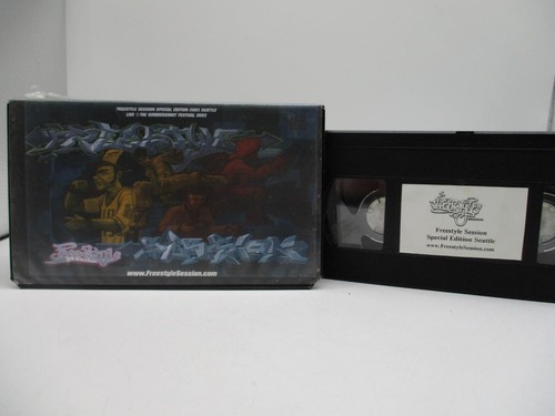 FREESTYLE SESSIONS SPECIAL EDITION 2003 SEATTLE LIVE AT BUMBERSHOOT FESTIVAL VHS