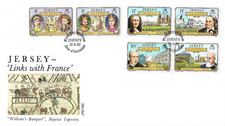 1982 Jersey Links with France First Day Cover