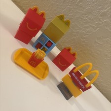 lil mcdonalds happy meal toys 2025 mini. Set 7. Arch Blocks Rear W Fries a15