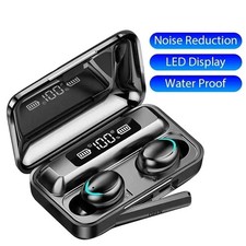 Wireless Bluetooth Earbuds LED Display TWS Stereo Headphones Charging Case