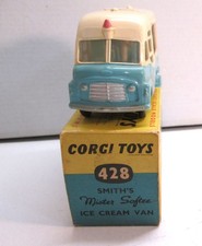 Corgi Toys, 428 Karrier Mr. Softee Ice Cream Van, Original,