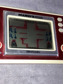 Nintendo Game and Watch Mario's Cement Factory ML-102 1983 Tested W/ Batteries
