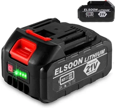 4.0Ah Replacement Battery Compatible with Makita 21V Max Battery Power Tools, Co