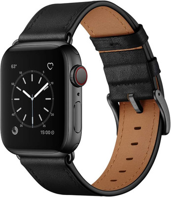 OUHENG Leather Bands Compatible with Apple Watch Band 49mm/46mm/45mm/44mm/42mm,