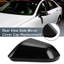 Left Side Rearview Mirror Cover Cap Gloss Black for Lincoln MKZ 2013-2017
