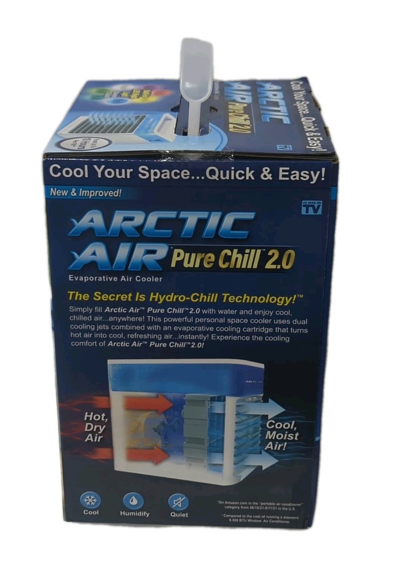 NEW Arctic Air Pure Chill Evaporative Personal Air Cooler
