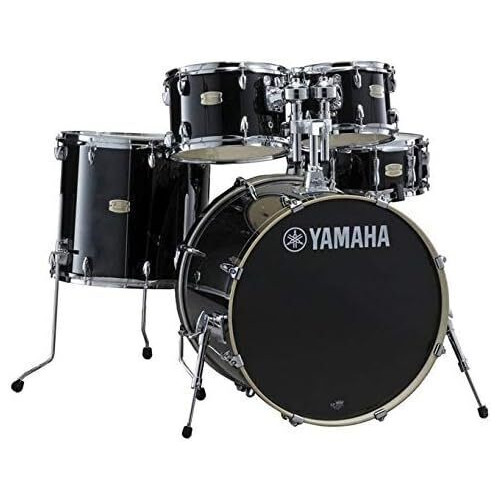 Yamaha Stage Custom Birch 5-Piece Drum Shell Pack 22 Inch Kick Raven Black