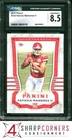 2017 PANINI #104 PATRICK MAHOMES II RC CHIEFS CGC 8.5