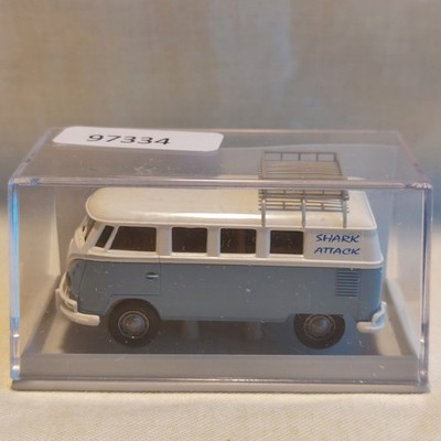 mes-97334	Brekina 1:87 SoMo Bullikartei 2009 VW T1 Shark Attack