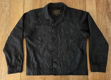 Filson Tin Cloth Short Lined Cruiser Jacket | Large | Black | MSRP $359