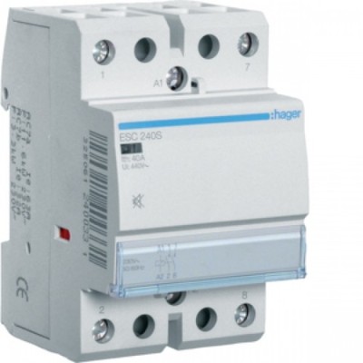 Hager ESC240S Schuetz 40A 2S 230V brummfrei