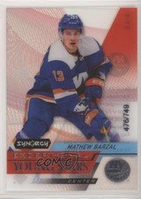 2020 Upper Deck Synergy Exceptional Young Stars 476/749 Mathew Barzal #EY-4 z6b