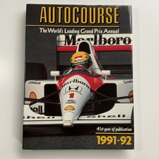 Autocourse 1991-92 World's Leading Grand Prix Annual 41st Year Motor Racing