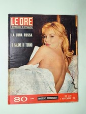 LE ORE 7 NOVEMBRE 1959 MYLENE DEMONGEOT-MARIA CALLAS-HALINA ZALEWSKA-RITA GAM