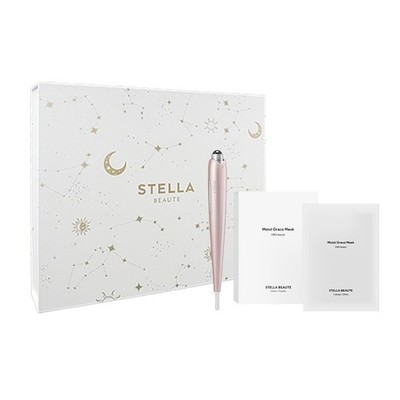 STELLA BEAUTE ''Rin Moist Care Gift Set'' Facial Massager & Sheet Mask 24131