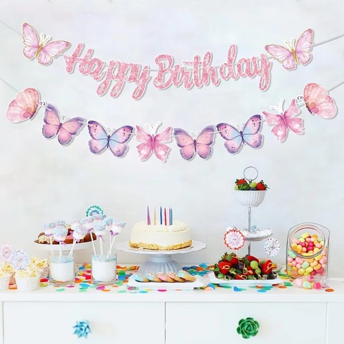 Girls Princess Birthday Party Decor Birthday Hanging Pendant - Picture 6 of 6