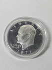 Photo of a 1971-P Eisenhower Dollar from an eBay listing that sold on Jul 21, 2026